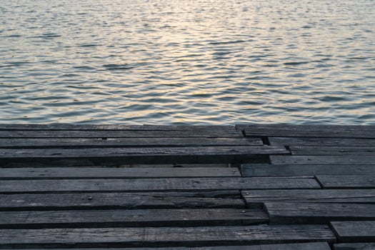 A wooden dock photo