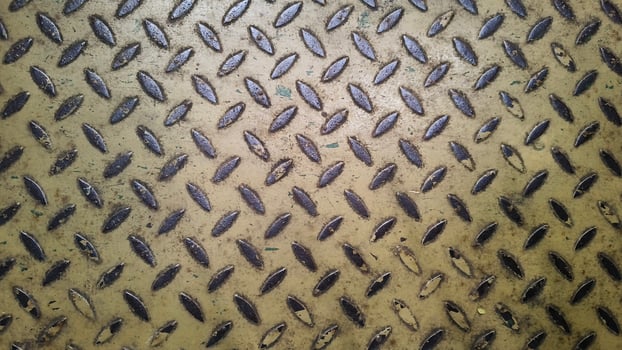 Rough rusty steel plate texture close up for background photo