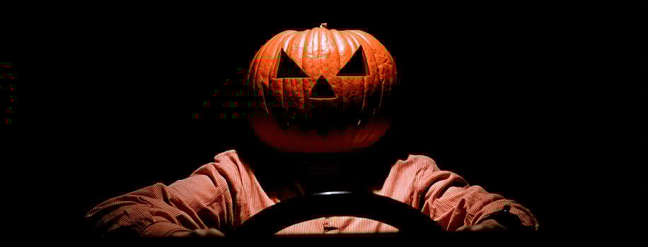 A person driving a car photo