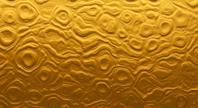 Golden texture background with wavy patterns photo