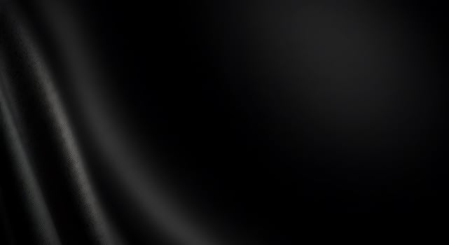 Black background with a black cloth photo