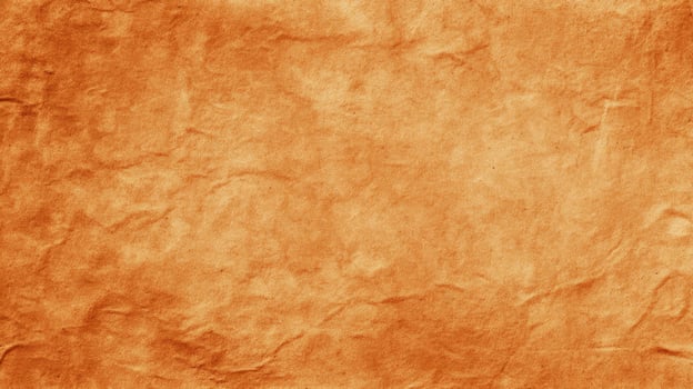 A textured, aged paper with a warm, earthy orange hue, showing subtle creases and varied tonal shades. photo