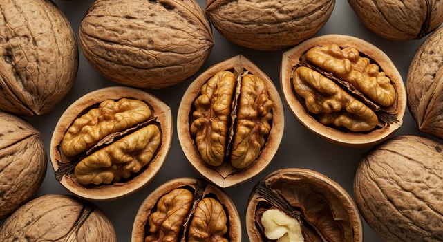 Walnuts are a great source of omega-3 fatty acids photo
