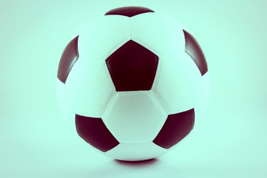 A soccer ball on a white background photo