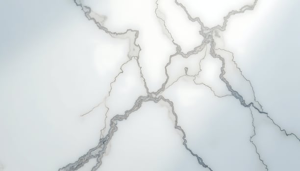 White Stone Texture with Gray Veins Abstract Background photo