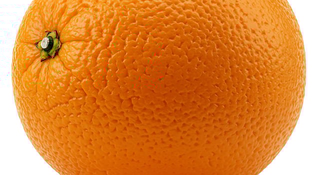 Vibrant Orange Fruit Closeup Product Shot photo