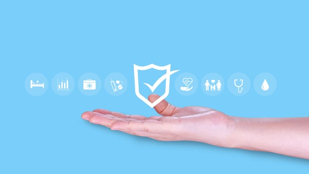 Health Insurance and medical care concept, medical care, health insurance, medication, healthcare services, protection, insurance coverage financial concept. care photo