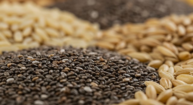Chia seeds are a great source of omega-3 fatty acids photo