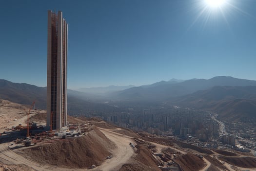 The tallest building in the world is under construction photo
