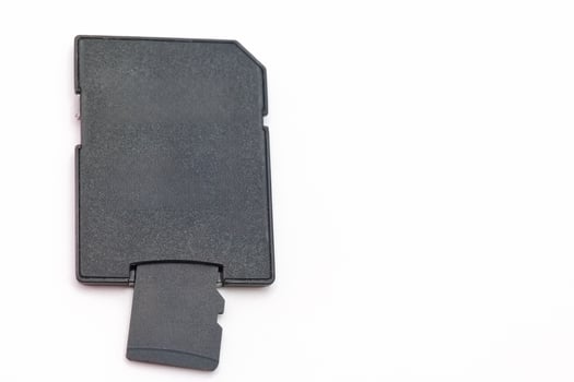 Storage card used for digital devices and data transfer in various applications and industries photo