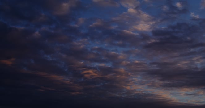 A plane flying in the sky with clouds photo