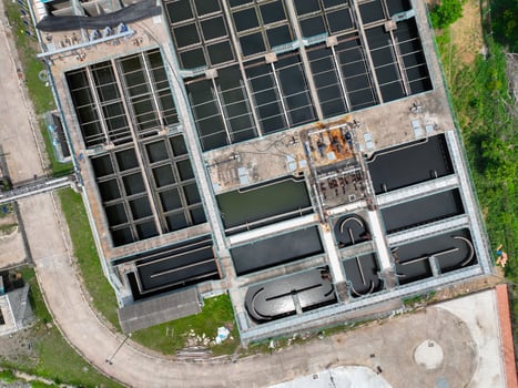 Sustainable Water Treatment Plant With Modern Purification Systems In A Municipal Facility Highlighting Environmental Engineering And Resource Conservation Technologies For Clean Urban Water. photo