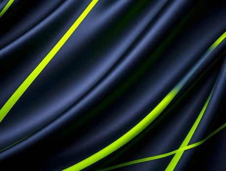 Dark Blue and Lime Green Abstract Drape Elegant Background Texture for Design Projects photo
