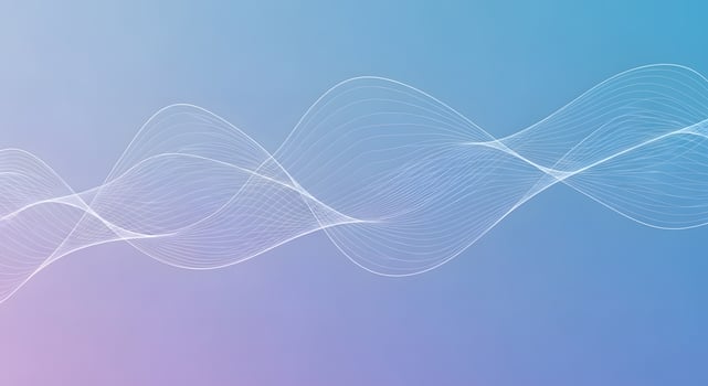 A wave pattern on a blue and pink background photo