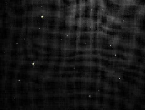 Night Sky Through Mesh A Dark Background Texture photo