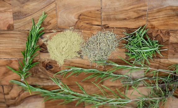 in 3 steps to rosemary powder photo