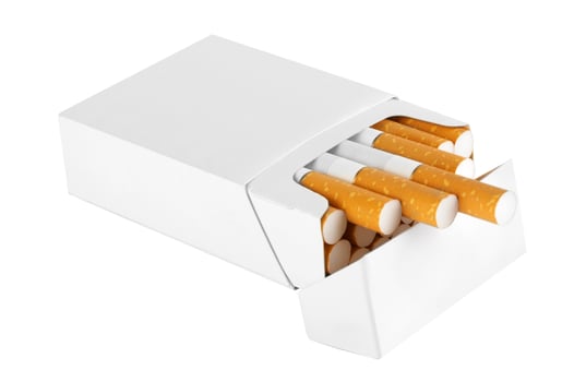 Pack of cigarettes photo