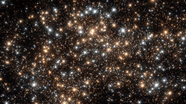 Vast Night Sky Full of Twinkling Stars in a Cosmic Dance of Light and Color Against a Dark Universe Background photo