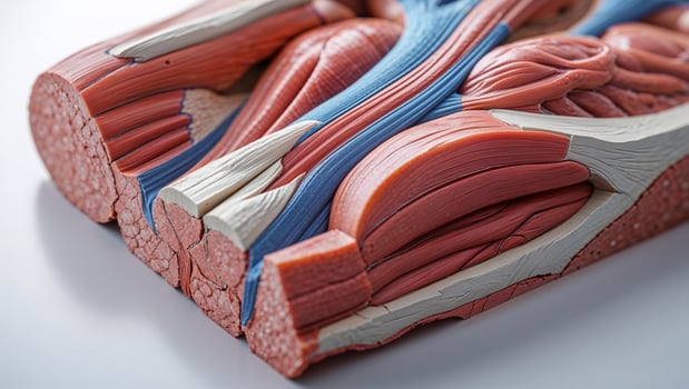 3D Anatomy of Muscular Cross-Sections photo