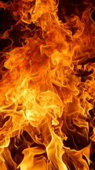 up-close fiery flames as a background photo