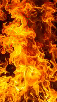 Intimate shot of blazing flames as the backdrop photo
