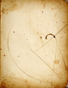 Vintage aged paper texture with a weathered, grungy background pattern photo