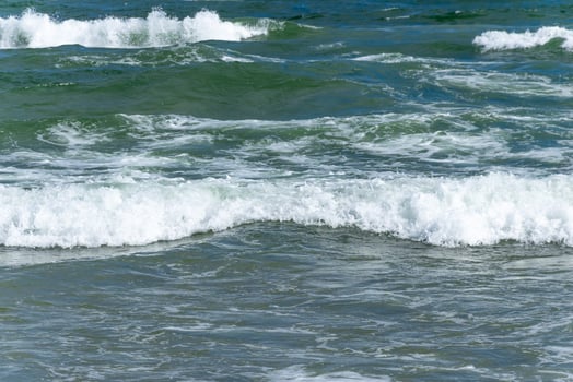 waves on the Baltic Sea photo