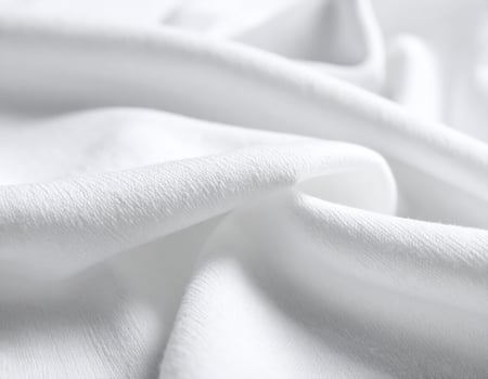 Close-up of a simple cotton fabric texture and pattern as a background photo