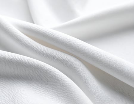 Close-up of simple cotton fabric texture with a woven pattern background photo