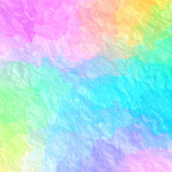 Vivid rainbow-themed paper pattern as a close-up background photo