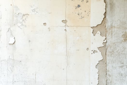 A wall with peeling paint and peeling paint photo