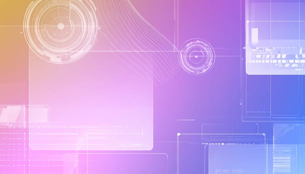 Creative wallpaper featuring a gradient background with transparent accents photo