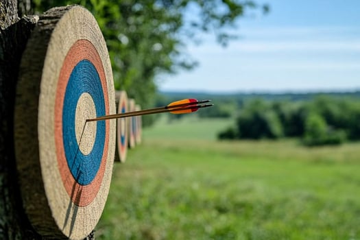 Arrow in target by james watson for stocksy united photo