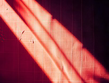Crimson Textile Texture Sunlight Shadow Abstract photo