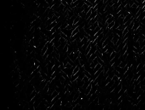 Dark Textured Background Black Rope Pattern photo