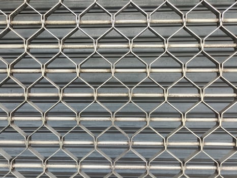 Security gate pattern creates mesmerizing effect, offering strong sense of security and protection with its intricate design photo