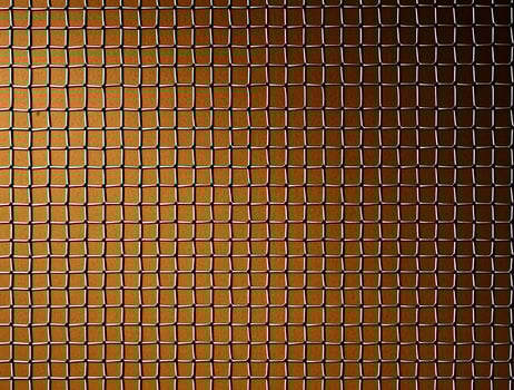 Metallic Grid Texture Brown Background for Design Projects photo