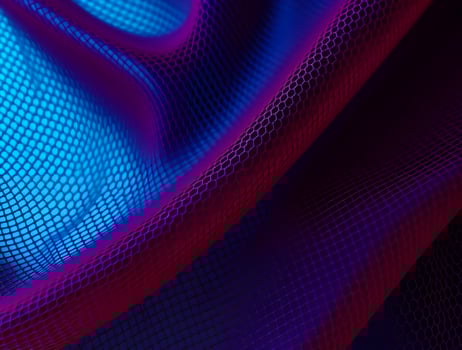 Vibrant Purple and Blue Abstract Netting A Mesmerizing Textured Background photo