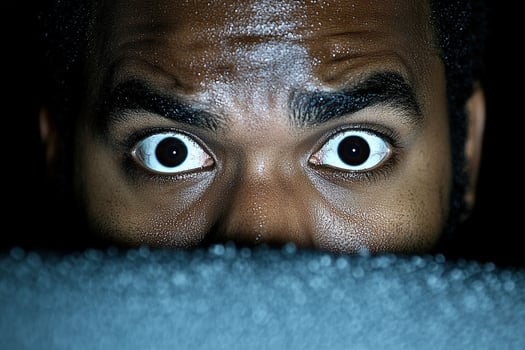 A man with a face photo
