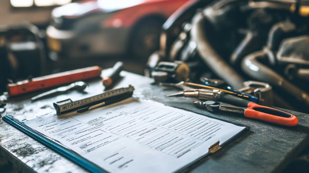 How to get your car inspected photo