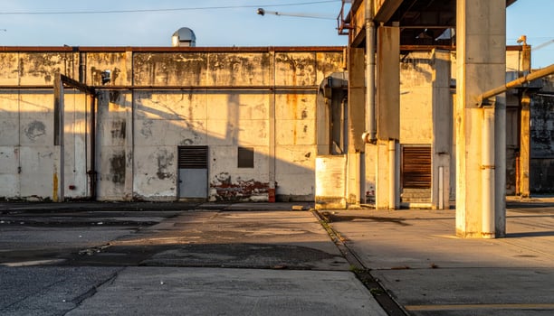 A concrete building photo