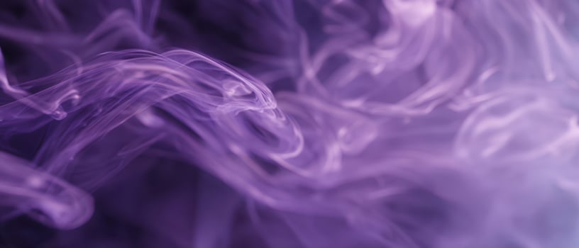 The Ethereal Dance of Purple Smoke and Vapor in Abstract Form photo