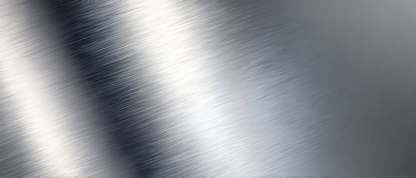 The Smooth Brushed Metal Texture with Elegant Reflections and Gradients photo