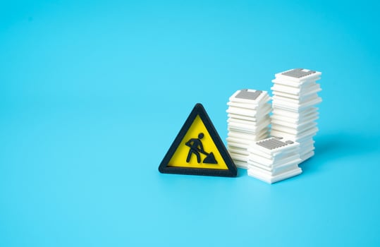 Paperwork. Bureaucratic processes. Manual documentation. Low efficiency. Process fatigue. Administrative overload. Public service delays. Workforce frustration. photo