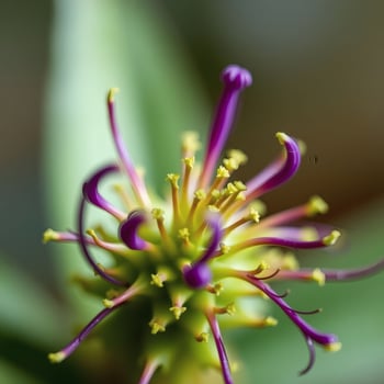 hebe speciosa macro closeup photo