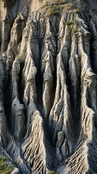 Intricate Earth Forms Carved by Nature's Hand A Geological Masterpiece. photo