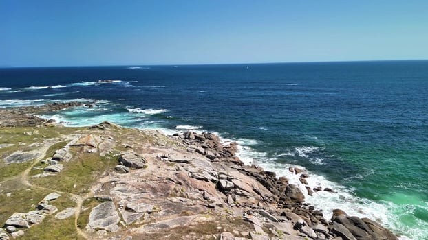 Experience the Breathtaking Coastal Views featuring Clear Blue Waters that will amaze you photo