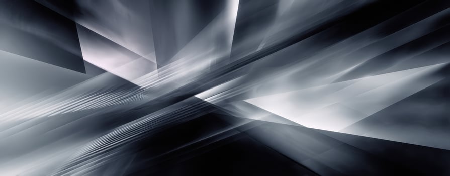 The dynamic interplay of light and shadows in an abstract composition. photo