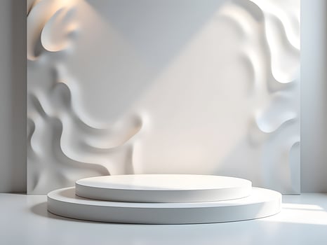 Minimalist Product Display Podium photo
