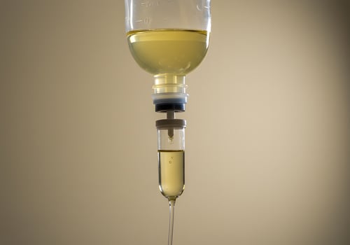 Intravenous drip medical fluid photo